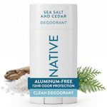 Natural Native Sea Salt & Cedar Deodorant, 2.65 oz