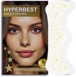 Glitter Freckles Face Tattoo, 6 Count Sparkle Freckles, Gold, Star Design, Rave Festival Outfits Essentials, Graduation Makeup Patches, Cute Gifts For Women, Party Bachelorette Wedding Accessories