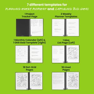 Rocketbook Fusion Reusable A5 Notebook – Grey