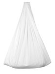 RAMRAJ COTTON Premium Soft Cotton White Stitched Hammock/Cradle 3 Meters