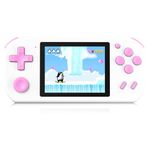 KAVOYI Handheld Games Consoles for Kids Preloaded 218 Retro Video Games, Portable Gaming Player with Rechargeable Battery 3.0" LCD Screen, Mini Arcade Electronic Toy Gifts for Boys Girls, White