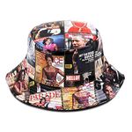 Trendeology Unique Michelle Obama Magazine Cover Print Womens Patent Faux Leather Baseball Cap (HAT - Multi)