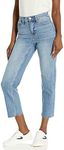 Calvin Klein Women's Jeans Super High Rise Straight Denim, Nain, 27