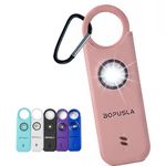 Personal Safety Alarm, 135dB Loud Siren with Strobe Light & Flashlight Keychain for Women, Kids & Night Runners(Pink)