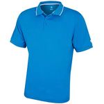 Island GREEN Mens Igts1899 Back Yoke Detail Stretch Quick Dry Performance Golf Polo Shirt, Sky Azure, L UK