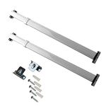 Rod Desyne Flat Sash Rods 20-36 inch (set of 2) - White