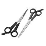 Professional Pets Grooming Scissors Set Stainless Steel Dog Eye Scissors Thinning Shears Tool Kit for Dogs and Cats