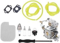 Carburetor Replacement Accessory, Carburetor Chainsaw Parts, Garden Chainsaw Carburetor Kit for Poulan Pro PP4218A PP4018 PP3516AVX P3416 PP3816 P3314