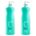 Malibu C Swimmers Wellness Shampoo and Conditioner Set - Hair Care for Swimmers - Combats Brittle Hair (33.8 oz)