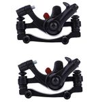 DCZ® Bicycle Two Disk Break Caliper Rear and Front SET OF 2 (BOLIDS BRANDS)