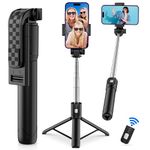 colorlizard Phone Tripod Selfie Stick Tripod for iphone,Bluetooth Remote Selfie Stick Compatible with iPhone, GoPro, Samsung, Android