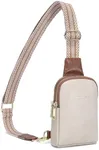 INICAT Travel Small Sling Bag Crossbody Bags for Women 1 Liter(Apricot Brown J)