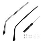 minkissy 1 Pair of Replacement Universal Spectacle Arms Kit - Alloy Glasses Arms Replacement for Men and Women - Eyeglasses Frame Temples Change Kit