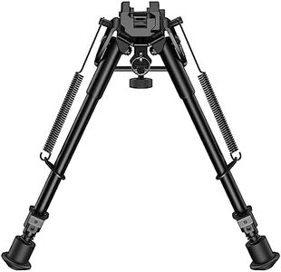 CVLIFE Picatinny Bipod, 9-13 Inches Rifle Bipod, Bipod for Rifle with Solid Sling Adapter Base