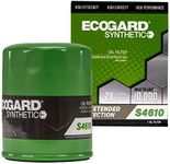 ECOGARD S4610 Premium Spin-On Engine Oil Filter for Synthetic Oil Fits Honda Accord 2.4L 2003-2017, CR-V 2.4L 2002-2019, Civic 1.8L 2006-2015, Pilot 3.5L 2003-2021, Odyssey 3.5L 2005-2022