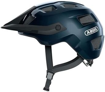 ABUS MTB helmet MoTrip - robust bike helmet with height-adjustable peak for mountain bikers - customised fit - unisex
