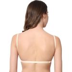 Be-Wild Full Coverage Non Padded Backless Transparent Strap Bra for Women and Girls/Ladies/Skin/Cotton/Casual/t-Shirts/Everyday/Regular/Bras (B, 36)