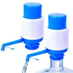 Yiter Water Jug Pump, Manual Hand Water Pump Fits Most 2-6 Gallon Water Coolers, Water Bottle Pump, Water Jug Dispenser, Water Dispenser Pump, 5 Gallon Water Pump for Household (2PCS Dispenser Pump)