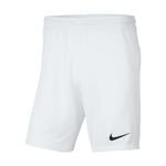 NIKE Unisex Kids Dri-fit Park 3 Shorts, White/(Black), S EU