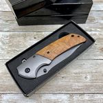 Spring Assisted Pocket Knife, Olive