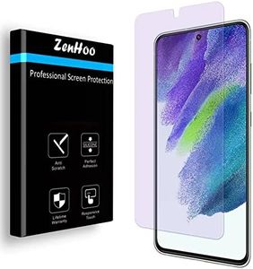 ZenHoo For Samsung Galaxy S21 FE 5G (2022), Anti Blue Light [Eye Protection] Tempered Glass Screen Protector,