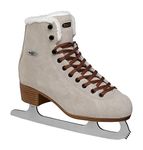 Roces Women's Suede ECO-FUR Leisure Ice Skates, Suede Brown, 39