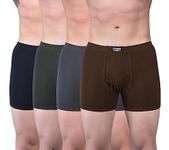 Dollar Bigboss Men's Assorted Pack of 4 Trunk (8905474828735_MBTR-02-BOXER-PO4-CO1-M)