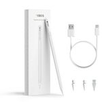 YEBOS Stylus Pen for Apple iPad, with Signal Adjustable Nibs,Palm Rejection & Customizable Shortcut Button iPad Pencil, Work for iPad 2018-2023, iPad 10th-7th, Pro 11&12.9", Air 3-5th, iPad Mini 5&6th