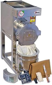 CLASSIC ATTA CHAKKI Stainless Steel 2in1 Fully Automatic Heavy Grade PULVERISER for Grains and Masala Grinding 1.4 Unit/hr 2 HP Electric Motor