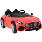 Aosom Licensed Kids Ride-On Car 12V with Remote Control, Suspension Wheel, Adjustable Speed, Red