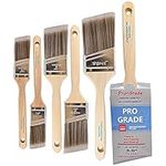 Pro Grade - Paint Brushes - 6 Pack 