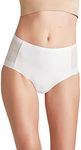 Yummie Women's Non-Shaping Bonded Brief with Mesh, Blue Blush, Small