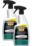 Weiman Disinfectant Granite Daily Clean & Shine - 24 Ounce (2 Pack) Safely Clean Disinfect and Shine Granite Marble Soapstone Quartz Quartzite Slate Limestone Corian Laminate Tile Countertop