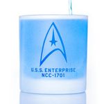 Star Trek Gifts: The Original Series Starfleet Command Badge Rocks Glass Star Trek The Next Generation Star Trek Beyond and more Thinkgeek 11oz Officially Licensed Special Edition