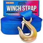 Boat Trailer Winch Strap with Hook 