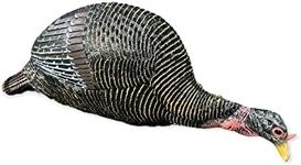 Bone Collector Feeding Hen Turkey Decoy with Realistic Coloring, Easy to use Stake System, Mimics Feeding Turkey Hen