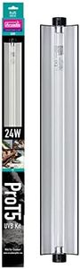 Arcadia - ProT5® UVB Dragonlamp - 14% UVB - 24 Watt - Includes Quality Electronics, Removable Reflector & A High Output T5 UVB Lamp - Easy to Fit & Use - Sleek Design