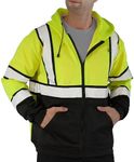 sesafety Hi-Vis Zipper Hoodie, Clas