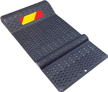 Plastic Park Right Parking Mat Guides for Garage Vehicles Antiskid Car Safety - Gray