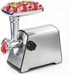 BenRich Electric Meat Grinder Sausage Maker Stainless Steel Body Easy Clean