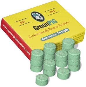 Green Pig 54C Septic Tank Treatment Commercial Strength 3-Year Supply Preventing Expensive Septic System Backups, Clogs, & Drain Field Failures. 3-Year Protection with 18-Easy Drop-In & Flush Tablets