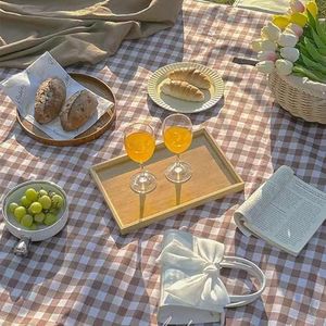 EP Leben Extra Large Picnic Blanket Beach Blankets, 80''x80'' Picnic Mat Waterproof Sand Proof Foldable Portable for Outdoor Camping Hiking Travel Grass Park Music Festival Lawn Mats (Brown)