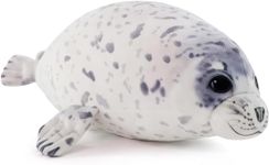 Seal Plush Pillow, Soft and Cute Plushies for Girls, Marine Stuffed Animals, Ocean Fish Plush Toys for Ages 2-4,Gifts for Kids, Adults, Birthday Party Favor (Medium(20-inch))