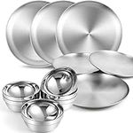 Sunnyray Stainless Steel Plates and