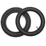 (1 Set) 3.00-12 Dirt Bike Tire and 