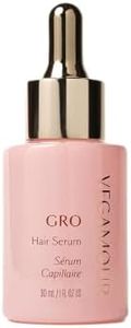 VEGAMOUR GRO Hair & Scalp Serum for Women & Men - Reduces Shedding, Fuller-Looking Hair, Lightweight Non-Oily Formula, Bergamot Scent, Vegan & Cruelty-Free