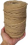 ILIKEEC 328 Feet Jute Rope, 6mm 4-P