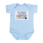 CafePress Best Hairstylist In The World (Mommy) Infant Bodys - Cute Infant Bodysuit Baby Romper