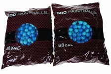 GI Sportz XBALL Certified Midnight Paintballs - Shell Varies - Aqua Fill (1,000 Count)