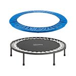 Upper Bounce 40-Inch Round Foldable Trampoline Safety Pad (Spring Cover) for 6 Legs, Blue